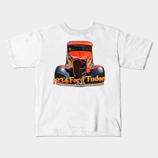 1934 Ford Tudor Sedan Kids T-Shirt